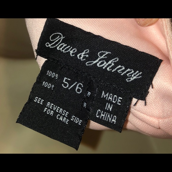 DAVE AND JOHNNY SIZE 5/6 TWO PIECE PROM DRESS! - Picture 8 of 8